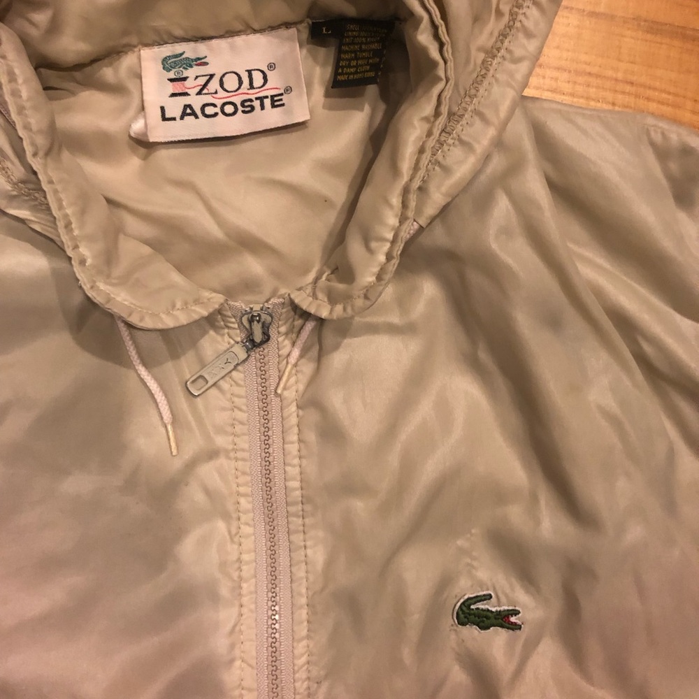 Vintage Lacoste Rain Jacket / Windbreaker